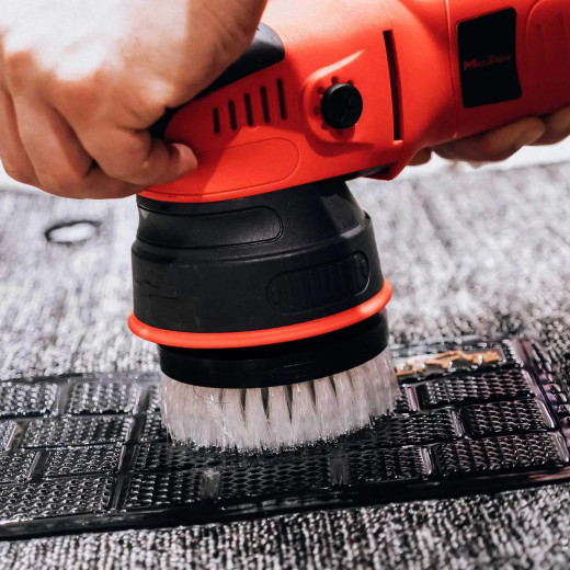 Щітка жорстка для чистки карпету машинкою подвійної дії - MaxShine Dual Action Carpet Brush 85 мм. (7012009)