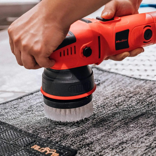 Щітка жорстка для чистки карпету машинкою подвійної дії - MaxShine Dual Action Carpet Brush 85 мм. (7012009)