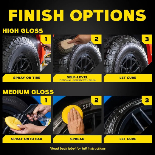 Спрей для шин шалений блиск - Meguiar`s Ultimate Insane Shine Tire Spray 473 мл. (G250816)
