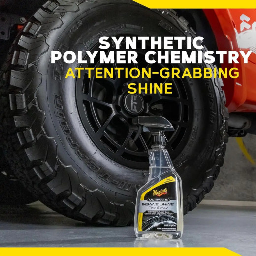 Спрей для шин шалений блиск - Meguiar`s Ultimate Insane Shine Tire Spray 473 мл. (G250816)