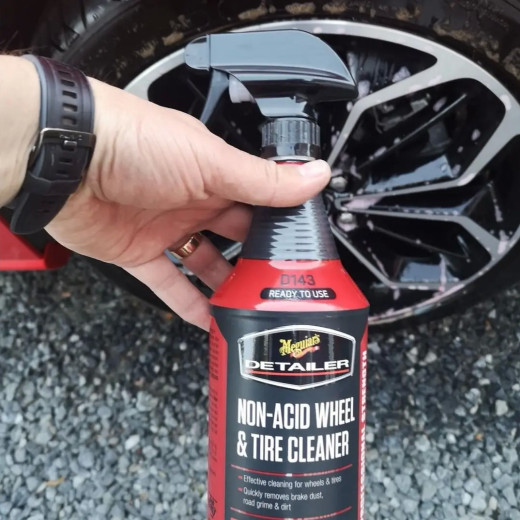 Очисник шин і колісних дисків - Meguiar's Detailer Non-acid Wheel & Tire Cleaner 946 мл. (DRTU14332)