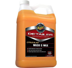 Шампунь Meguiar's концентрований з віском карнауби Detailer Citrus Blast Wash & Wax 3,79 л