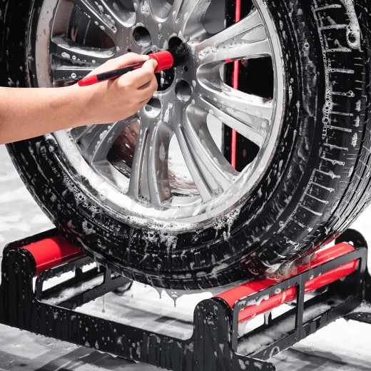 Стенд на колесах з LED підсвіткою для детейлінгу коліс - Nexan Wheel Stand with LED (MWS01-LED)