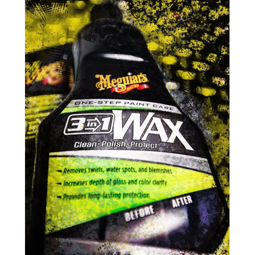 Віск 3 в 1 - Meguiar's Wax 3-in-1 473 мл. (G191016)