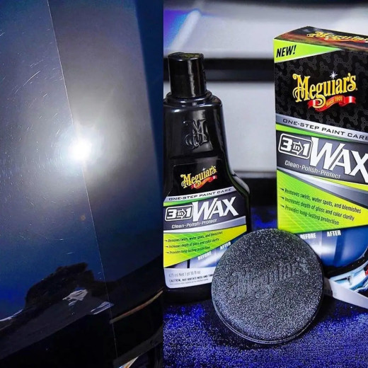 Віск 3 в 1 - Meguiar's Wax 3-in-1 473 мл. (G191016)