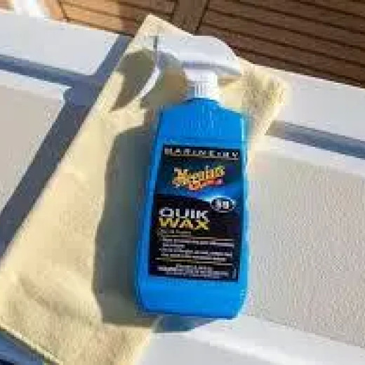 Швидкий віск для човнів - Meguiar's Marine/RV Quik Wax® Clean & Protect Spray 473 мл (M5916)