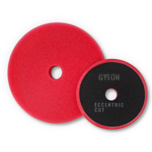 КРУГ ДЛЯ ПОЛІРУВАННЯ GYEON Q²M ECCENTRIC CUT СЕРЕДНЬОЇ ЖОРСТКОСТІ 80 ММ (2ШТ)