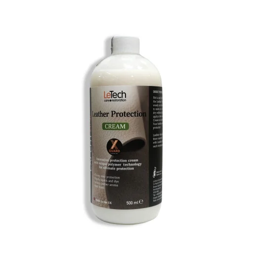 Захисний крем LeTech для шкіри Leather Protection Cream X-GUARD PROTECTED 500 мл