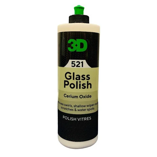 Полірувальна паста 3D 521 для скла Glass polish 473 мл