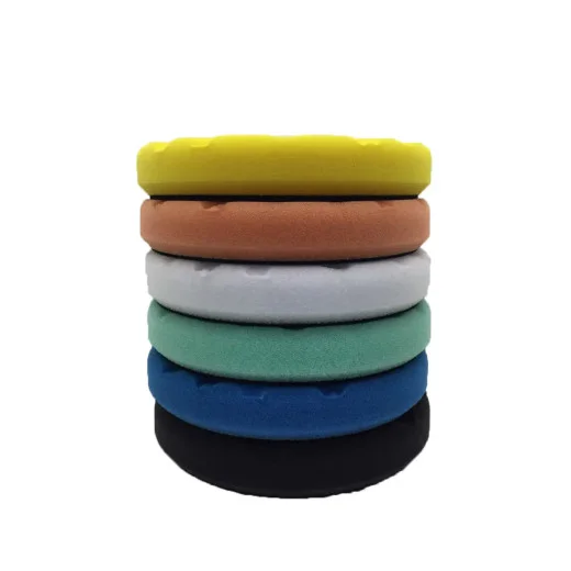 Полірувальний круг середньої жорсткості антиголограмный - DA Soft White Foam Polishing 125