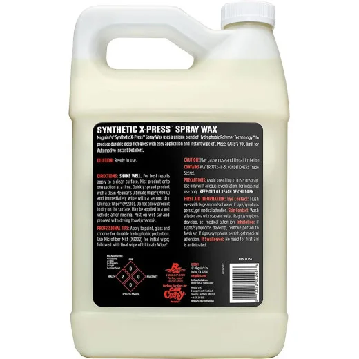 Синтетичний віск спрей - Meguiar's Detailer Synthetic X-Press Spray Wax 3,79 л. (D15601)
